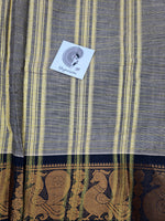 Load image into Gallery viewer, Sungudi Cotton Saree - Light grey

