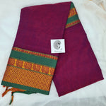 Load image into Gallery viewer, Ikkal Cotton / Narayanpet Cotton Saree - Purple
