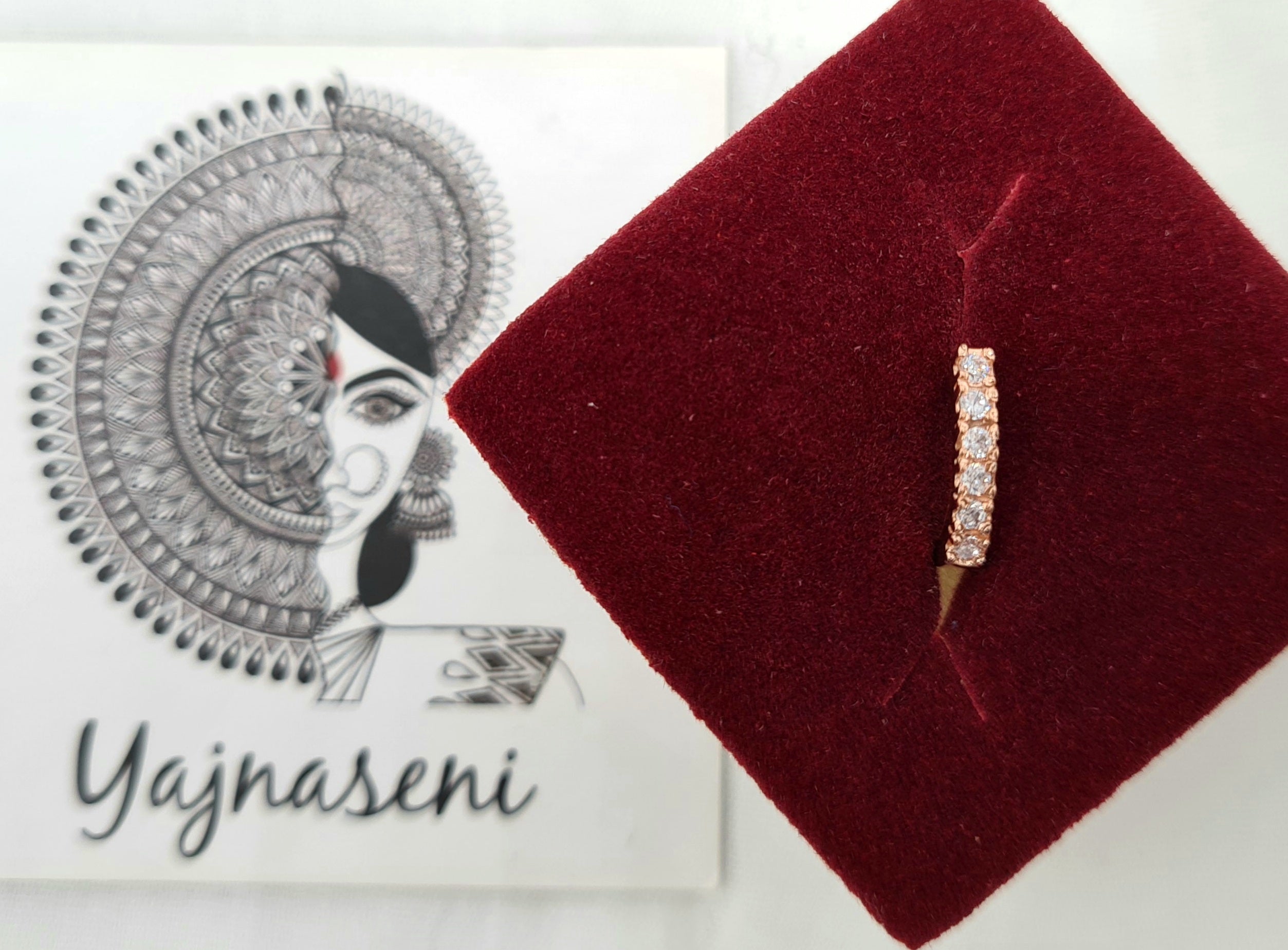 KUSHBU - Nosepin (rosegold)