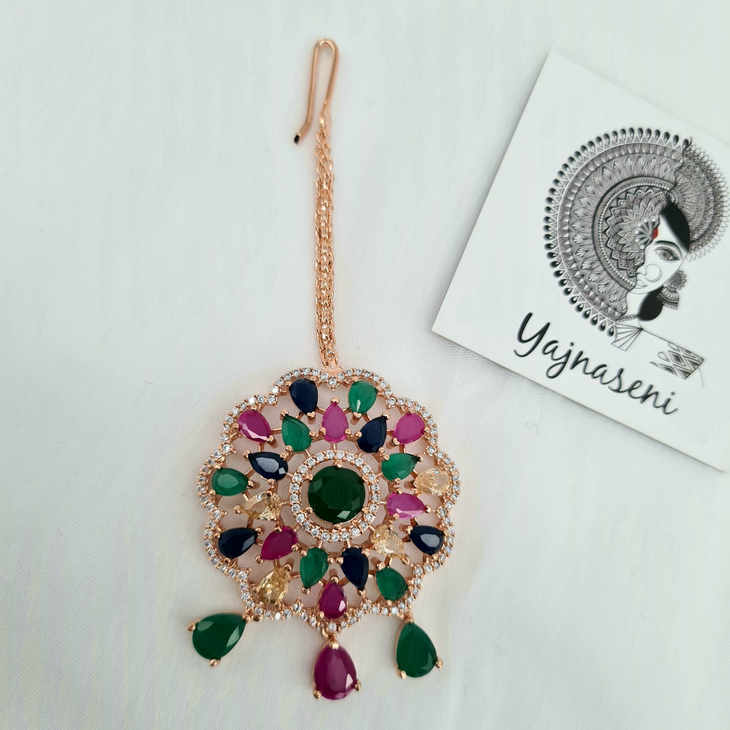 Tikka - KASHMIRA (rosegold-multicolour)