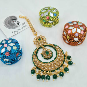 Tikka - EESHANI (gold) , Green