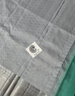 Load image into Gallery viewer, Pure Soft Silk Kanjivaram Saree - Mojito
