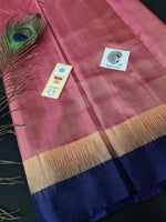 Load image into Gallery viewer, Pure Soft Silk Kanjivaram Saree - Rouge x Royal
