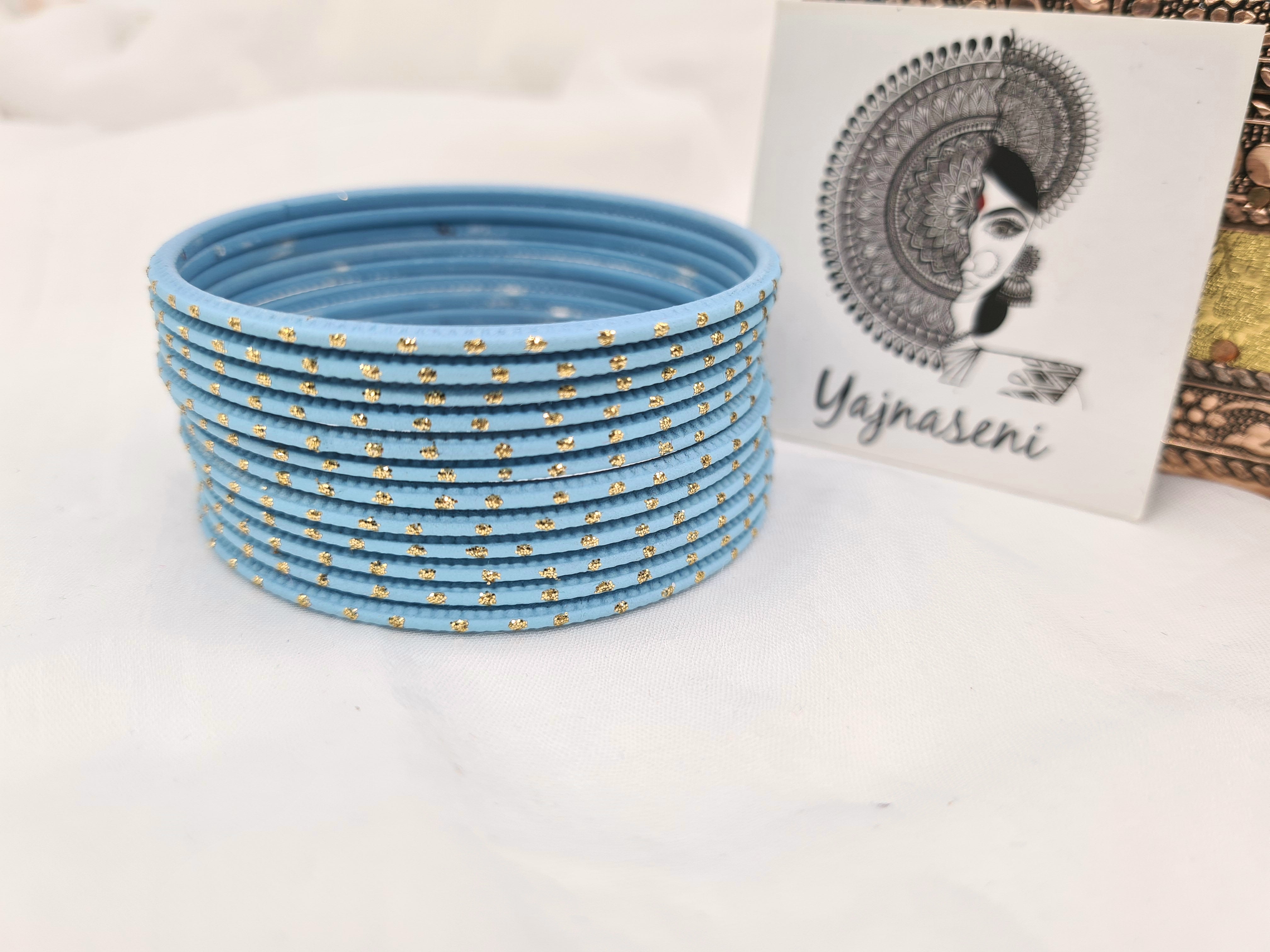Matte dot Bangles - Surf