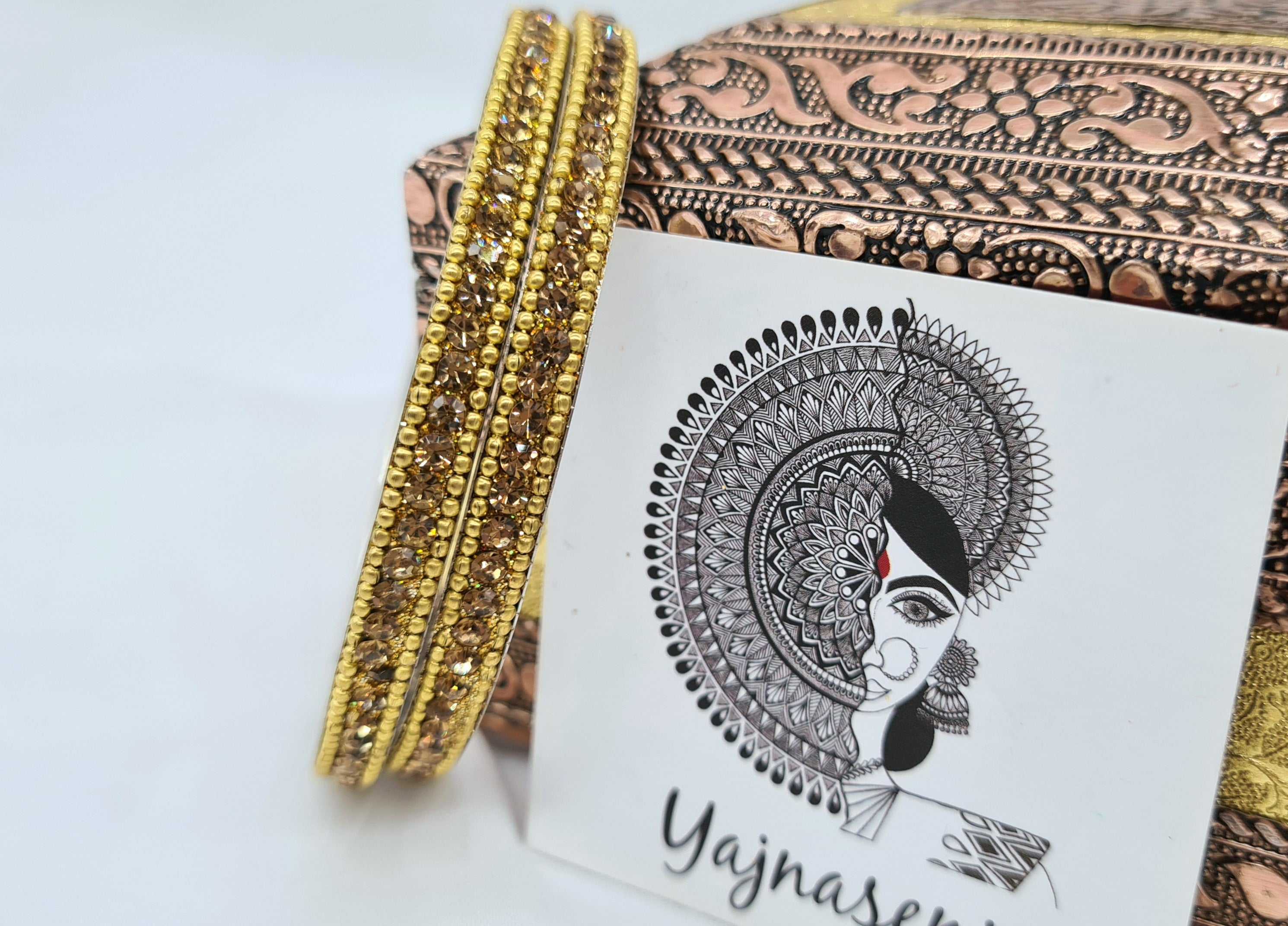 ROHINI bangles (champagne)