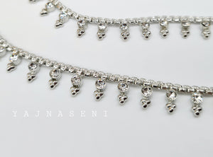 Minimalist Anklet - Silver