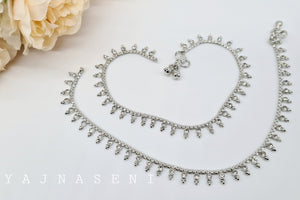 Minimalist Anklet - Silver