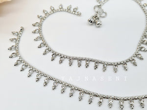 Minimalist Anklet - Silver