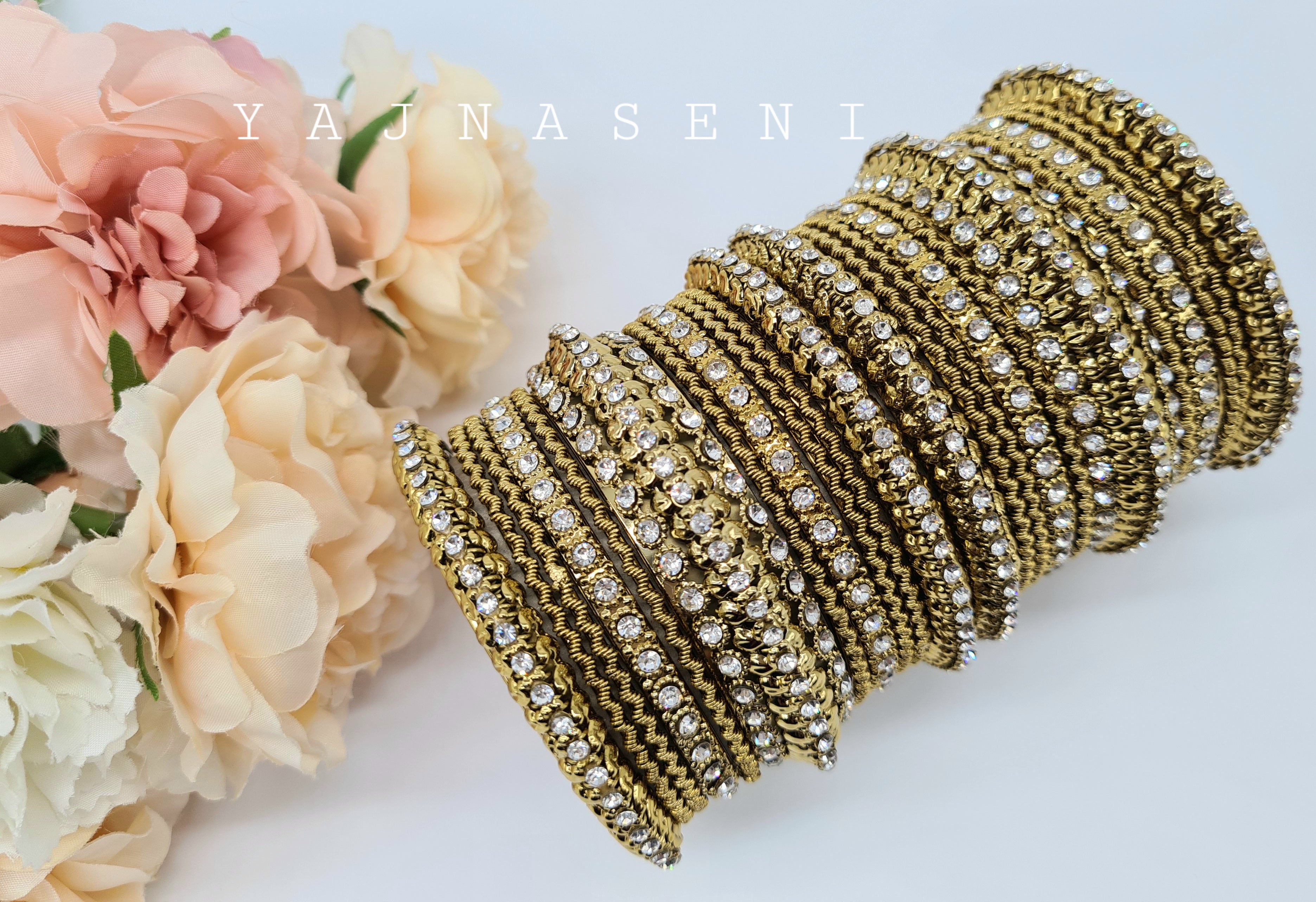 PRAACHI Bangle set (Bronzegold)