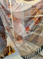 Load image into Gallery viewer, Soft Organza Floral Series - Ash
