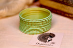 Load image into Gallery viewer, Matte dot Bangles - Mint
