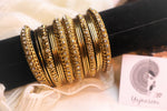 Load image into Gallery viewer, Bronzegold Bangle set
