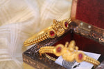 Load image into Gallery viewer, Gold Lakshmi Kada Bangle
