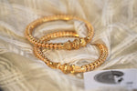 Load image into Gallery viewer, Gold Traditional Kada Bangle - Moti
