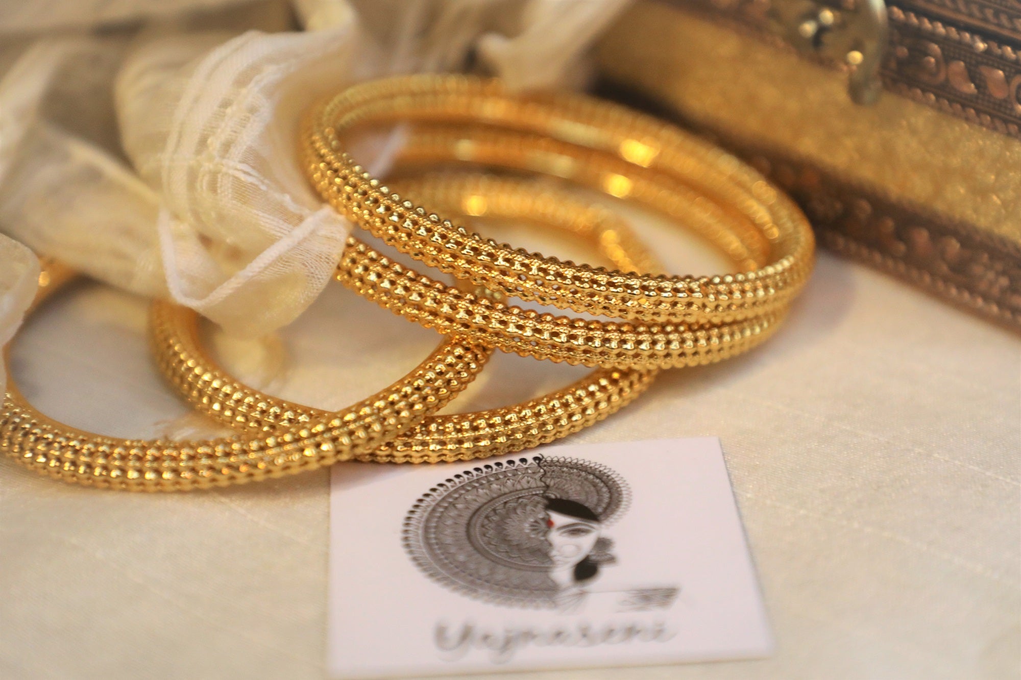 Set of Tradi Gold bangles
