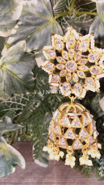 Load and play video in Gallery viewer, Star Jhumka
