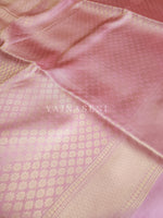 Load image into Gallery viewer, Floral x Kubera Pattu Saree - Pink
