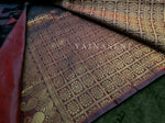 Load image into Gallery viewer, Soft Silk Borderless Mandala Saree - Maroon
