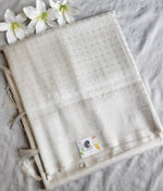 Load image into Gallery viewer, Banarasi Soft Silk Saree - Silver x White
