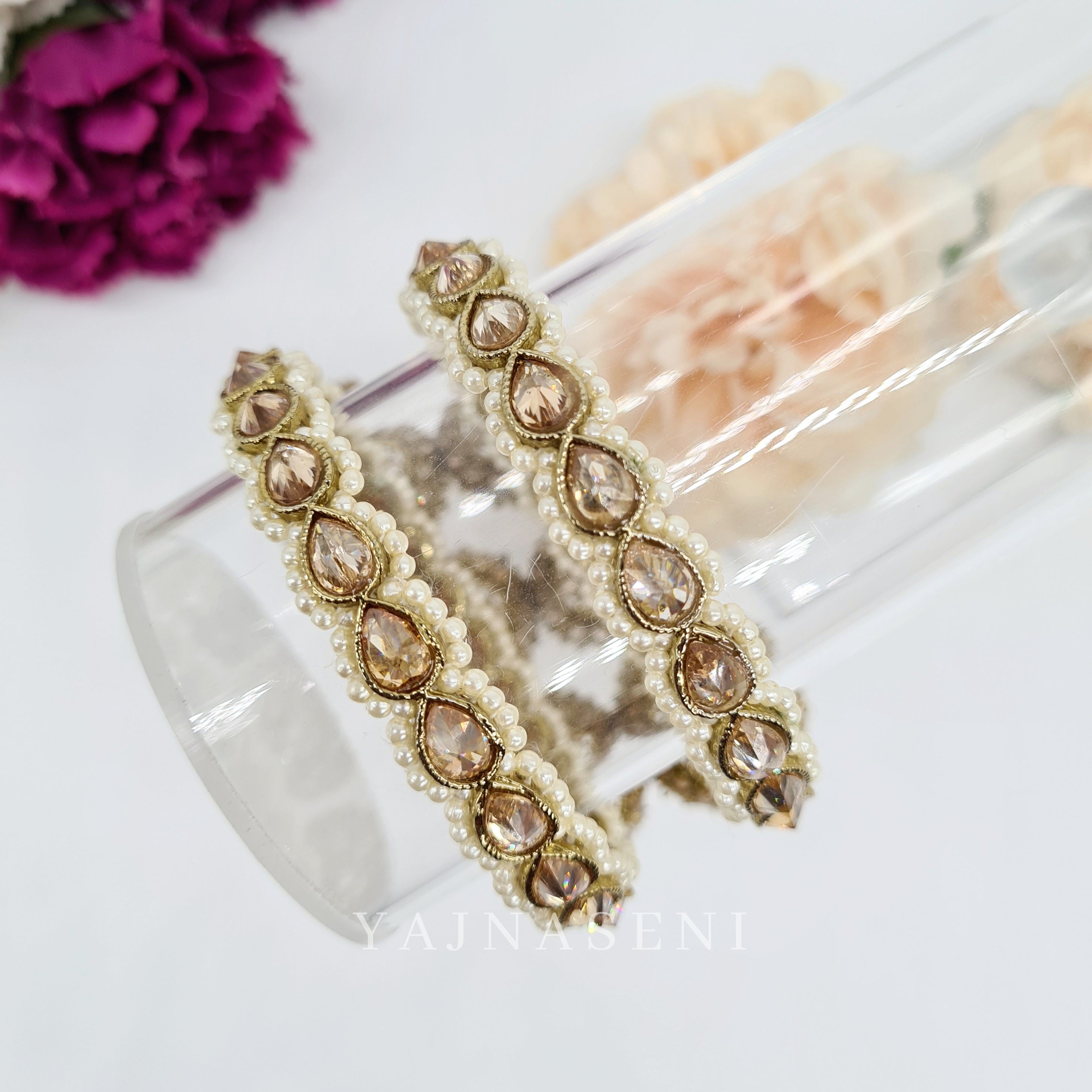 JAANVI - pair of bangles (with jimikki)