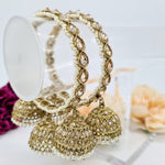 Load image into Gallery viewer, JAANVI - pair of bangles (with jimikki)
