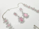 Load image into Gallery viewer, DIANA (necklace) - silver x pink
