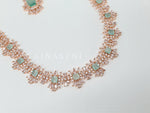 Load image into Gallery viewer, DIANA (necklace) - rosegold x mint
