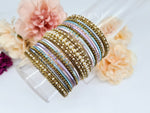 Load image into Gallery viewer, Bangle stack - Pastel Rain
