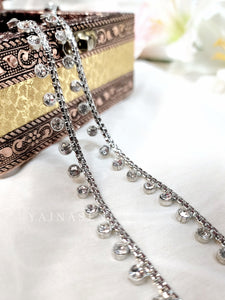 Anklet - DAVINA (silver)