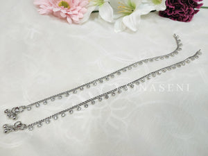 Anklet - DAVINA (silver)