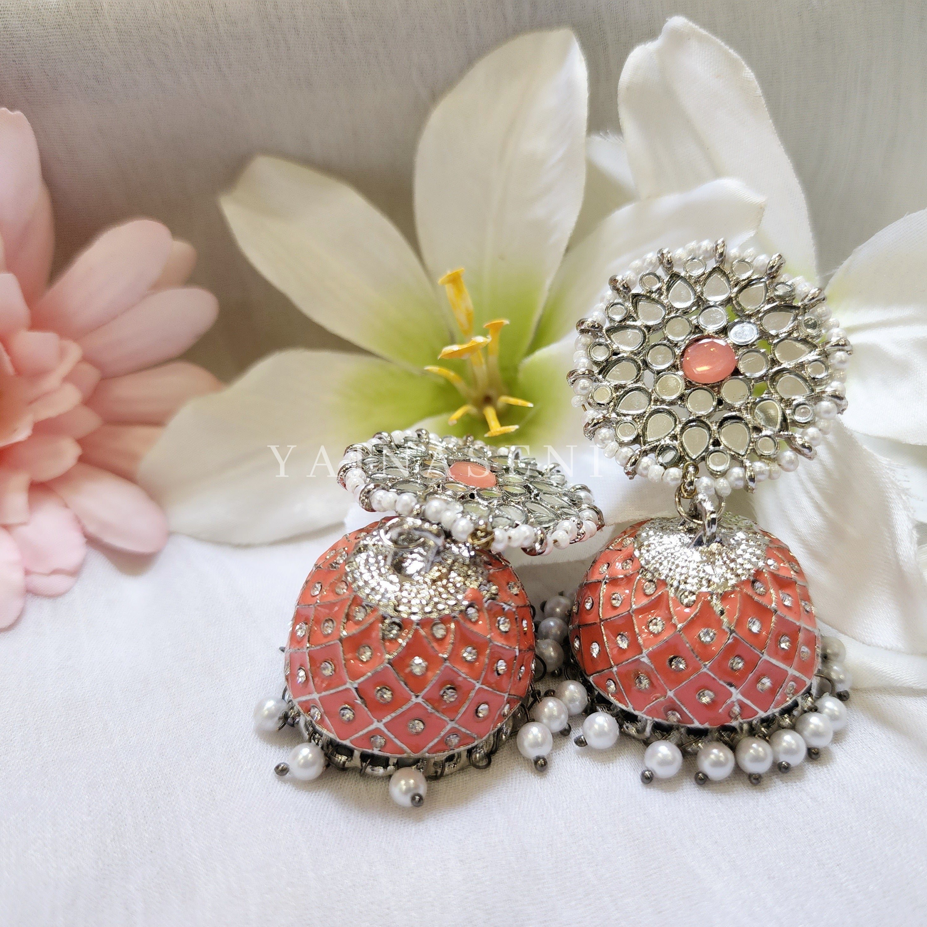 PACHI Jhumkas