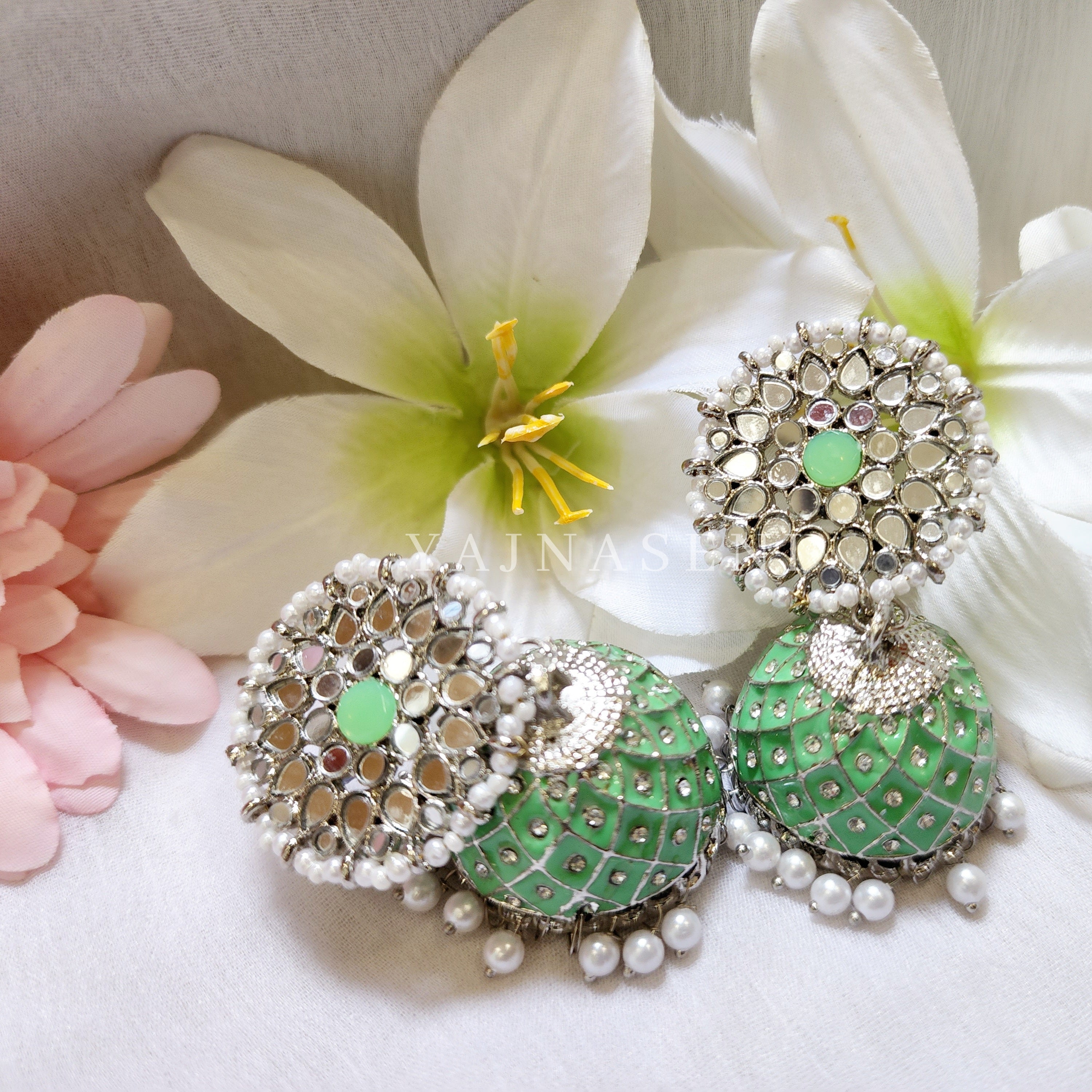 PACHI Jhumkas