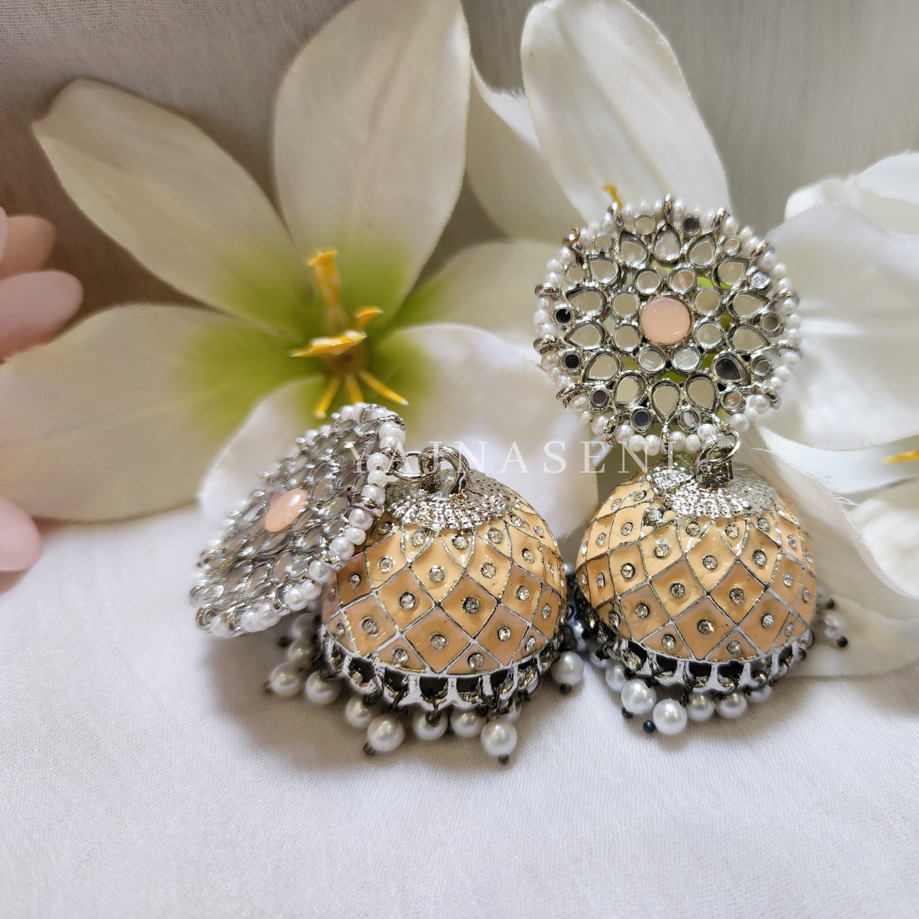 PACHI Jhumkas