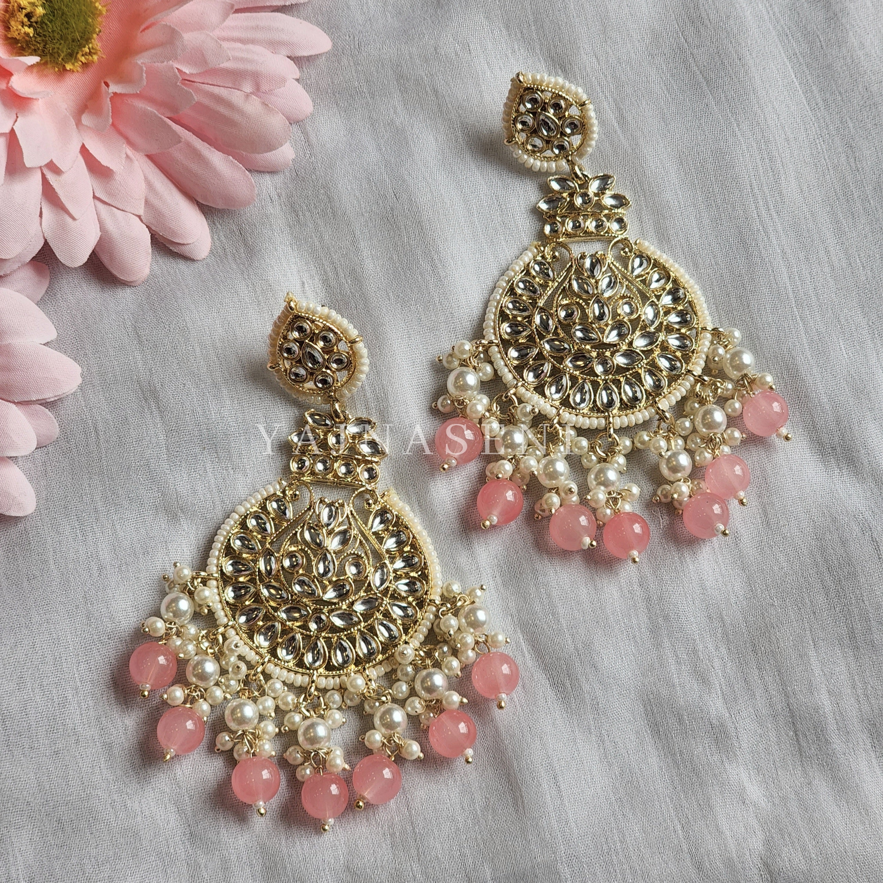 MITHRA earrings (pink)