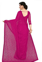 Load image into Gallery viewer, Lace Saree - Pink
