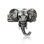 Load image into Gallery viewer, Elephant Ring - Oxidised Silver
