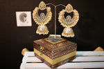 Load image into Gallery viewer, Lightgold Statement Jhumka
