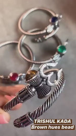 Load and play video in Gallery viewer, Trishul Kada - Brown Hues
