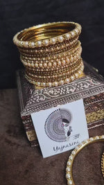 Load and play video in Gallery viewer, ANJALI bangles set
