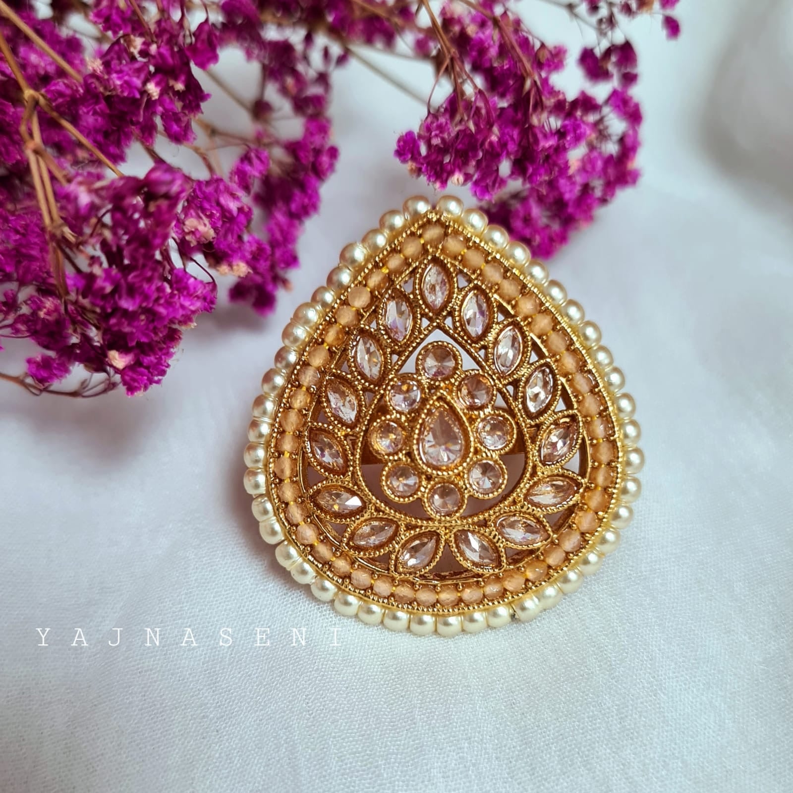 Ring - MANIKA (peach)