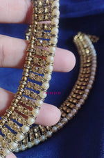 Load image into Gallery viewer, Anklet - Double layer Champagne
