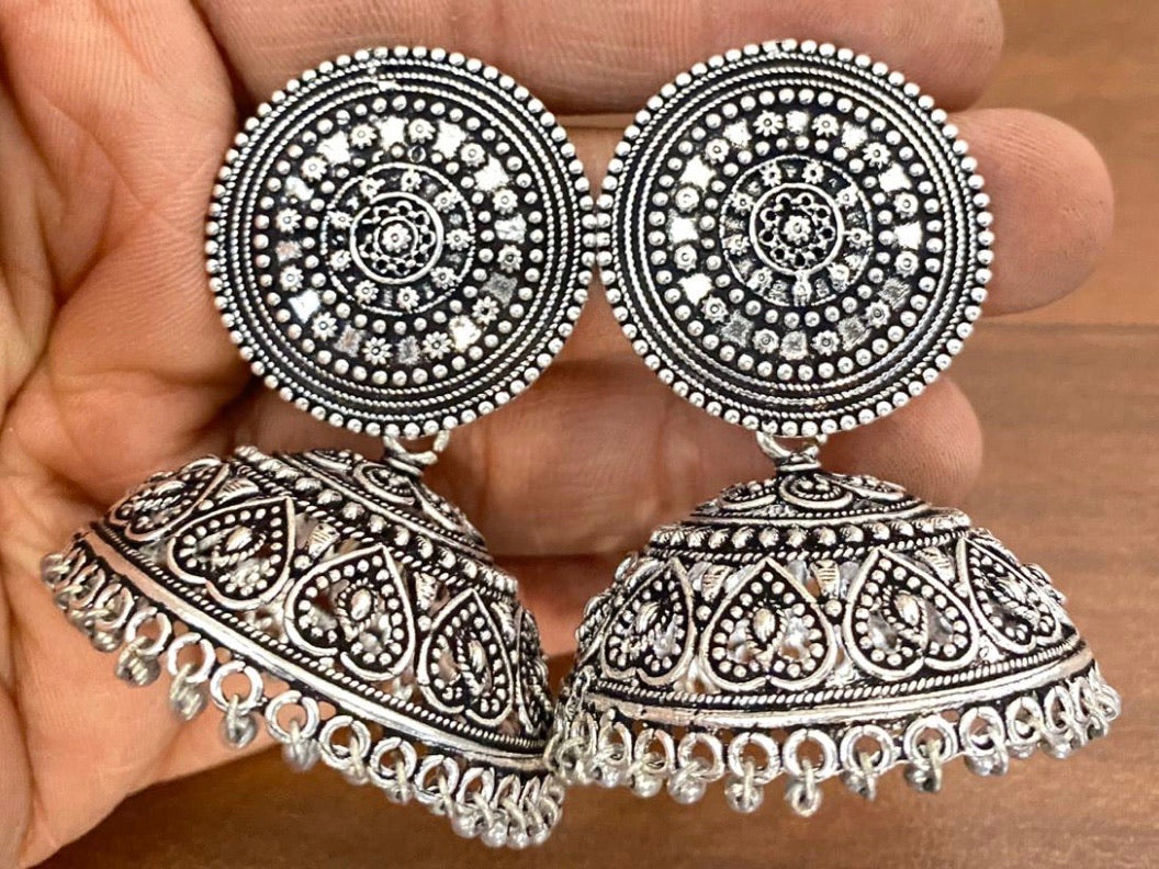 Oversized Jhumkas